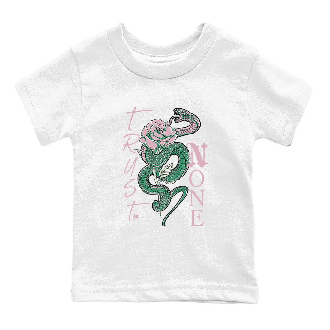 Dunk Low Medium Soft Pink Malachite shirt to match jordans Trust None sneaker tees Dunks Medium Soft Pink Malachite Streetwear Brand SNRT Sneaker Release Tees baby toddler White 2 cotton Shirt