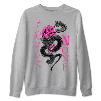 Nike KD 4 Retro Aunt Pearl shirts to match jordans Trust None sneaker match tees Nike KD 4 Aunt Pearl match shoes to clothes SNRT Sneaker Tees unisex cotton Heather Grey 2 shirts