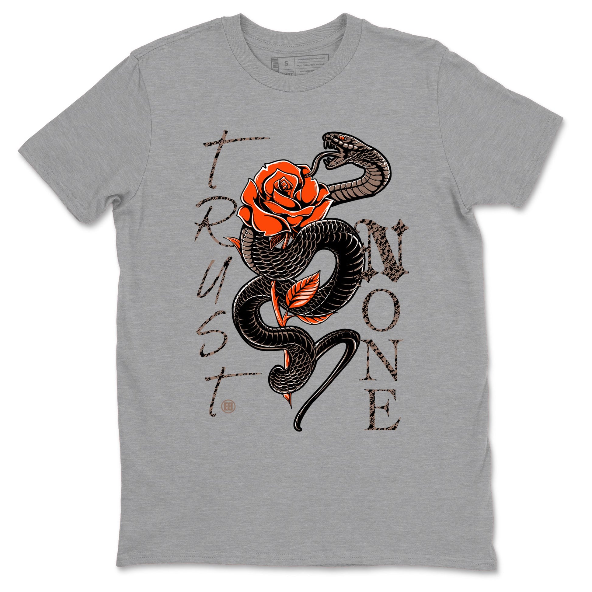 Yeezy 350 Carbon Beluga shirts to match jordans Trust None sneaker match tees Yeezy 350 Carbon Beluga match shoes to clothes SNRT Sneaker Tees unisex cotton Heather Grey 2 shirts