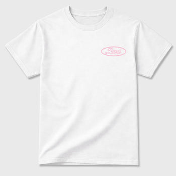 Trust the long Road double side graphic tee styled to complete your fit with the AJ3 World's Best Dad, shown in White.