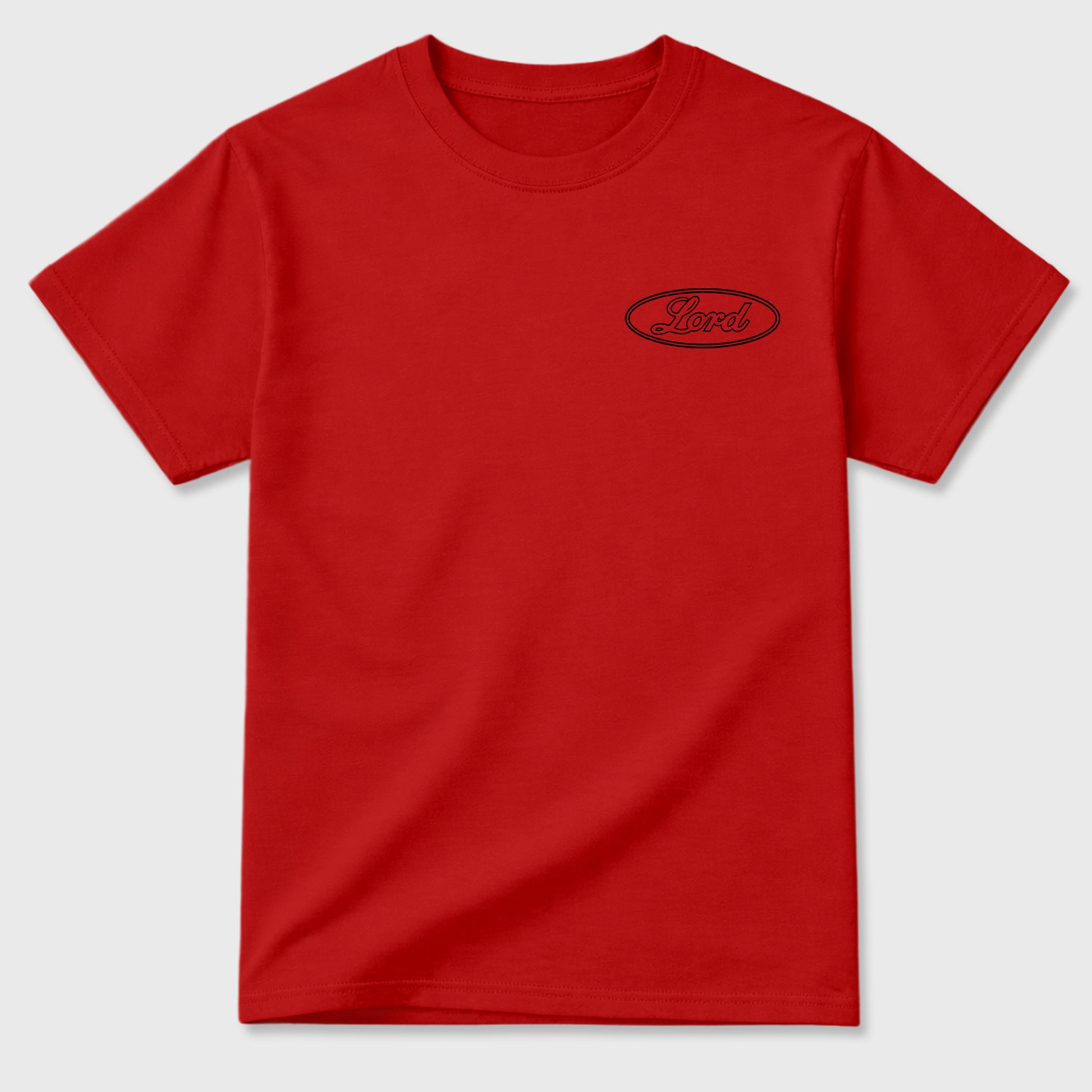 Trust the long Road double side graphic tee styled to complete your fit with the 12s Bloodline shown in Red.