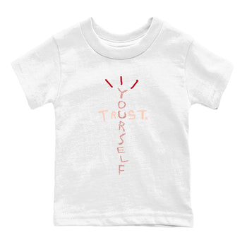 3s Valentines Day shirts to match jordans Trust Yourself best t shirts to wear with jordans Air Jordan 3 Valentines Day match shoes to clothes SNRT Sneaker Tees Youth Baby White 2 tee