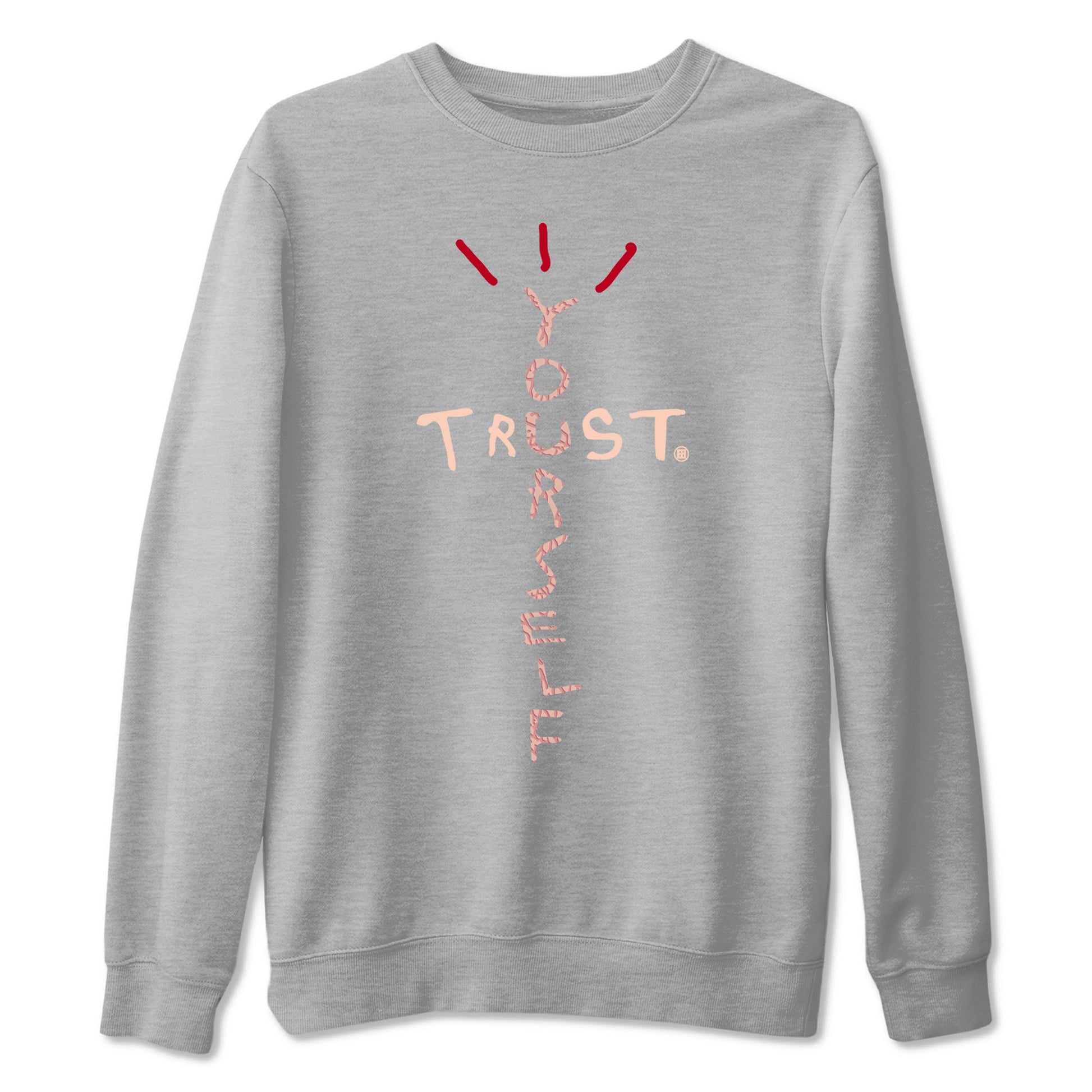 3s Valentines Day shirts to match jordans Trust Yourself best t shirts to wear with jordans Air Jordan 3 Valentines Day match shoes to clothes SNRT Sneaker Tees unisex cotton Heather Grey 2 shirts