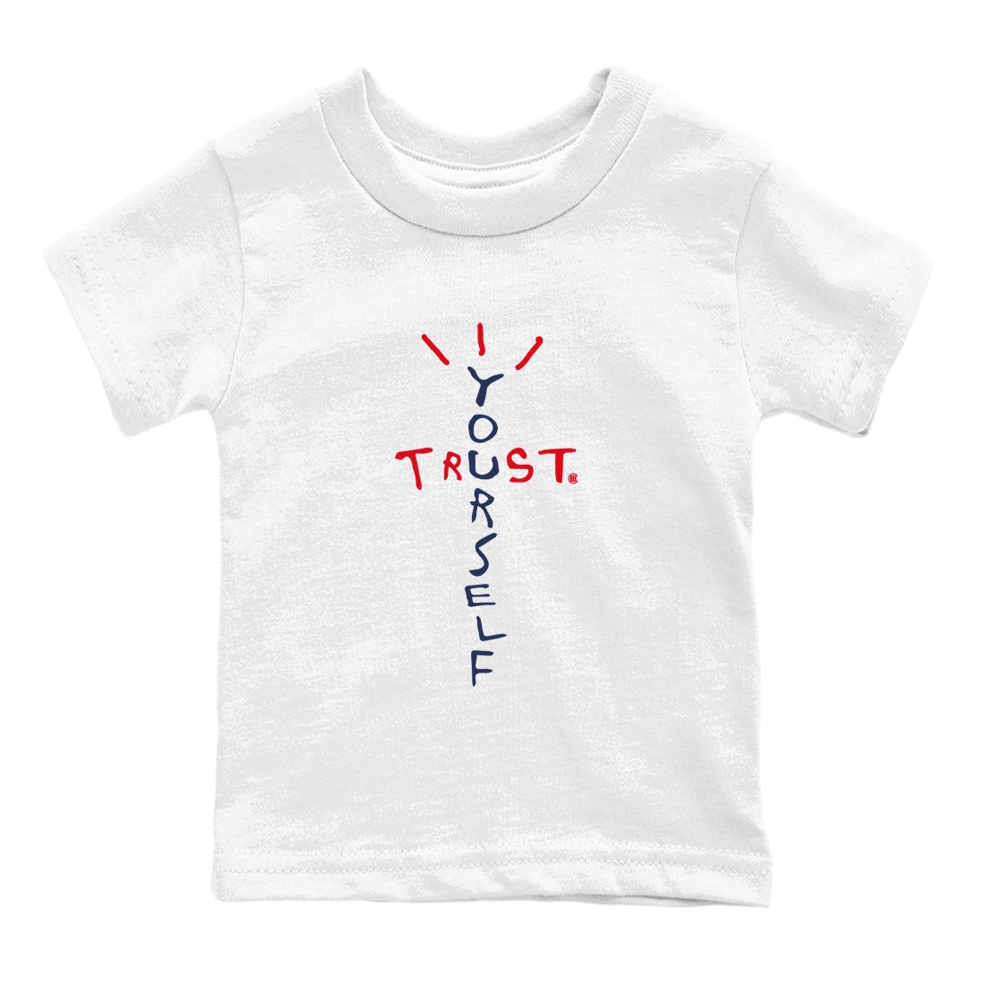 6s White And Midnight Navy shirts to match jordans Trust Yourself sneaker match tees Air Jordan 6 White And Midnight Navy SNRT Sneaker Tees streetwear brand Baby and Youth White 2 cotton tee