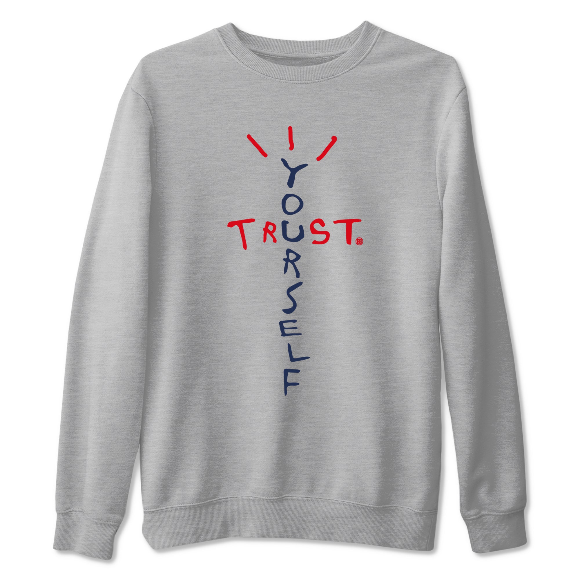 6s White And Midnight Navy shirts to match jordans Trust Yourself sneaker match tees Air Jordan 6 White And Midnight Navy SNRT Sneaker Tees streetwear brand Heather Grey 2 unisex cotton tee