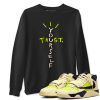 Trust Yourself SNRT Sneaker Tees - Jordan Jumpman Jack Travis Scott Bright Cactus