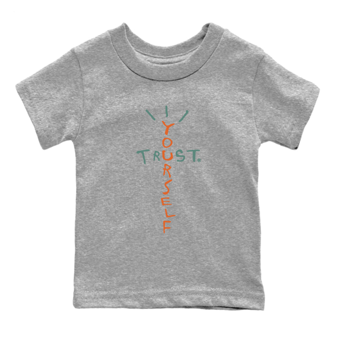 Dunk Low Ceramic shirts to match jordans Trust Yourself sneaker match tees Dunk Ceramic match shoes to clothes SNRT Sneaker Tees Youth Baby Heather Grey 2 tee