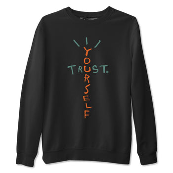Dunk Low Ceramic shirts to match jordans Trust Yourself sneaker match tees Dunk Ceramic match shoes to clothes SNRT Sneaker Tees unisex cotton Black 2 shirts