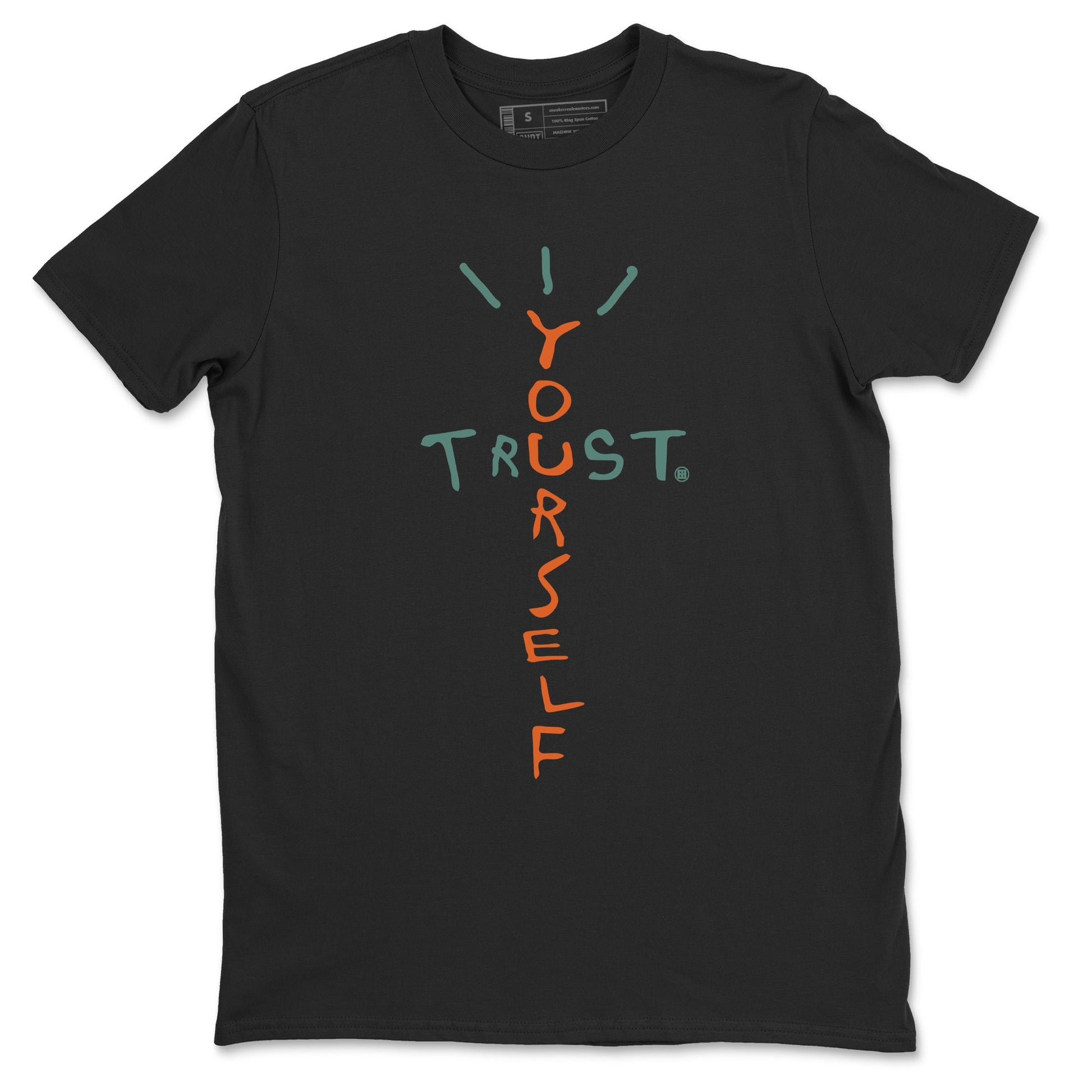 Dunk Low Ceramic shirts to match jordans Trust Yourself sneaker match tees Dunk Ceramic match shoes to clothes SNRT Sneaker Tees unisex cotton Black 2 shirts