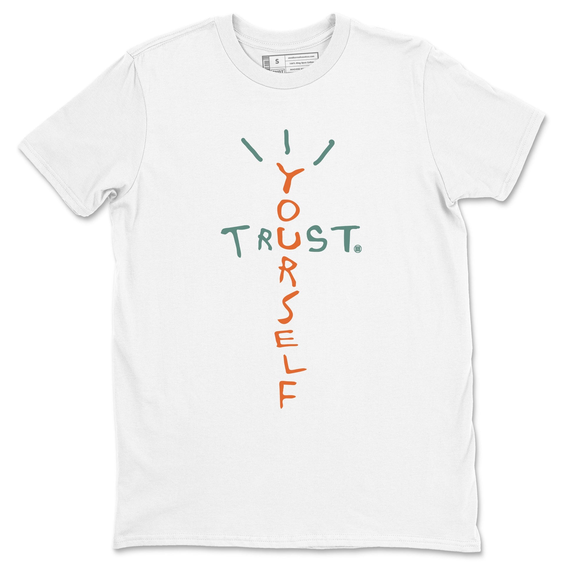 Dunk Low Ceramic shirts to match jordans Trust Yourself sneaker match tees Dunk Ceramic match shoes to clothes SNRT Sneaker Tees unisex cotton White 2 shirts