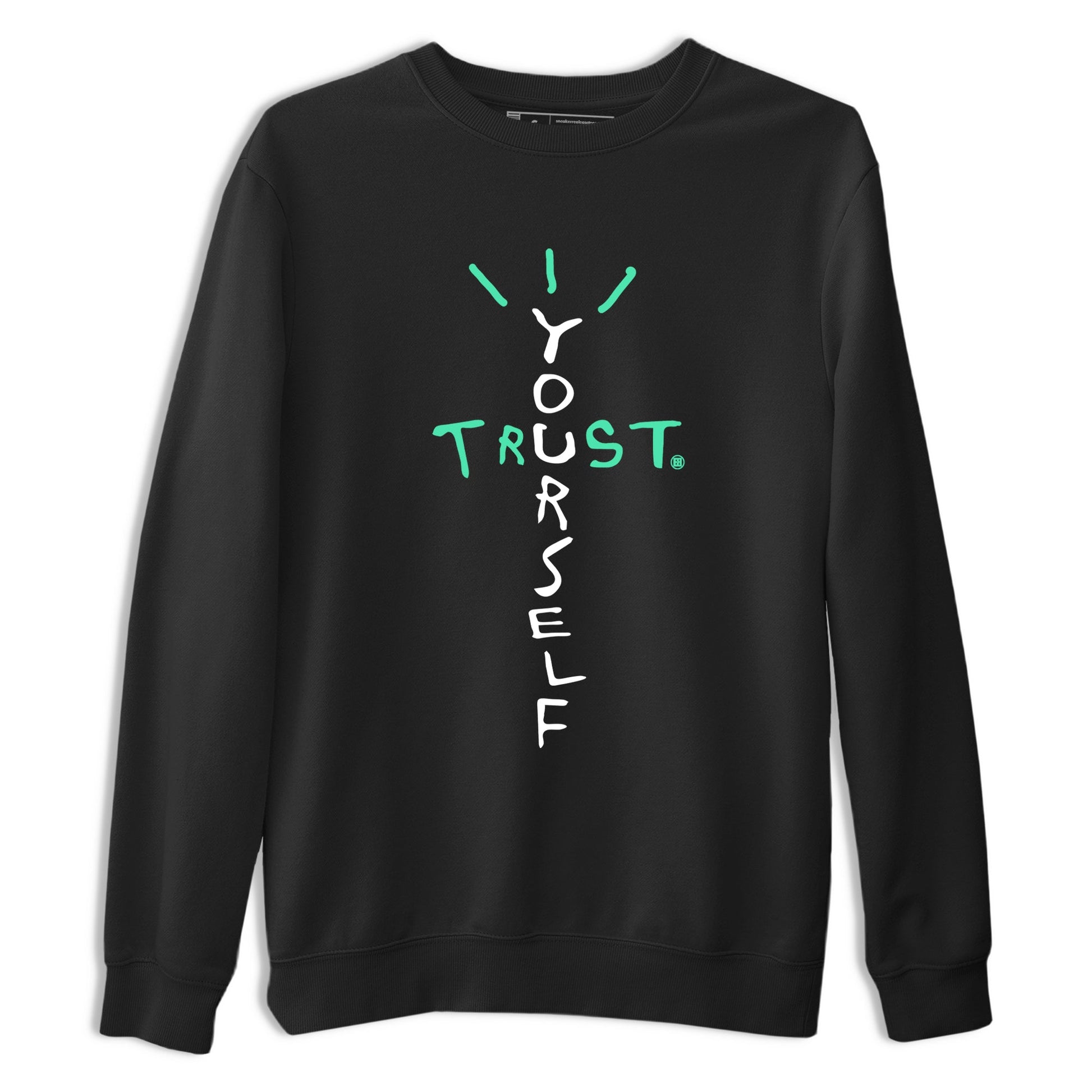 Sneaker Threads – Sneaker Tees To Match Nike KD 18 Black Label – Trust Yourself Graphic Tee Black 2. Perfect for Jordan releases 2025 colorways. Perfect for Kevin Durant basketball sneaker releases and all-black performance colorways for 2025 hoopers. 