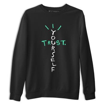 Sneaker Threads – Sneaker Tees To Match Nike KD 18 Black Label – Trust Yourself Graphic Tee Black 2. Perfect for Jordan releases 2025 colorways. Perfect for Kevin Durant basketball sneaker releases and all-black performance colorways for 2025 hoopers. 