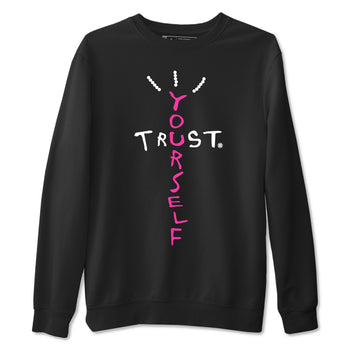 Nike KD 4 Retro Aunt Pearl shirts to match jordans Trust Yourself sneaker match tees Nike KD 4 Aunt Pearl match shoes to clothes SNRT Sneaker Tees unisex cotton Black 2 shirts