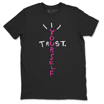 Nike KD 4 Retro Aunt Pearl shirts to match jordans Trust Yourself sneaker match tees Nike KD 4 Aunt Pearl match shoes to clothes SNRT Sneaker Tees unisex cotton Black 2 shirts