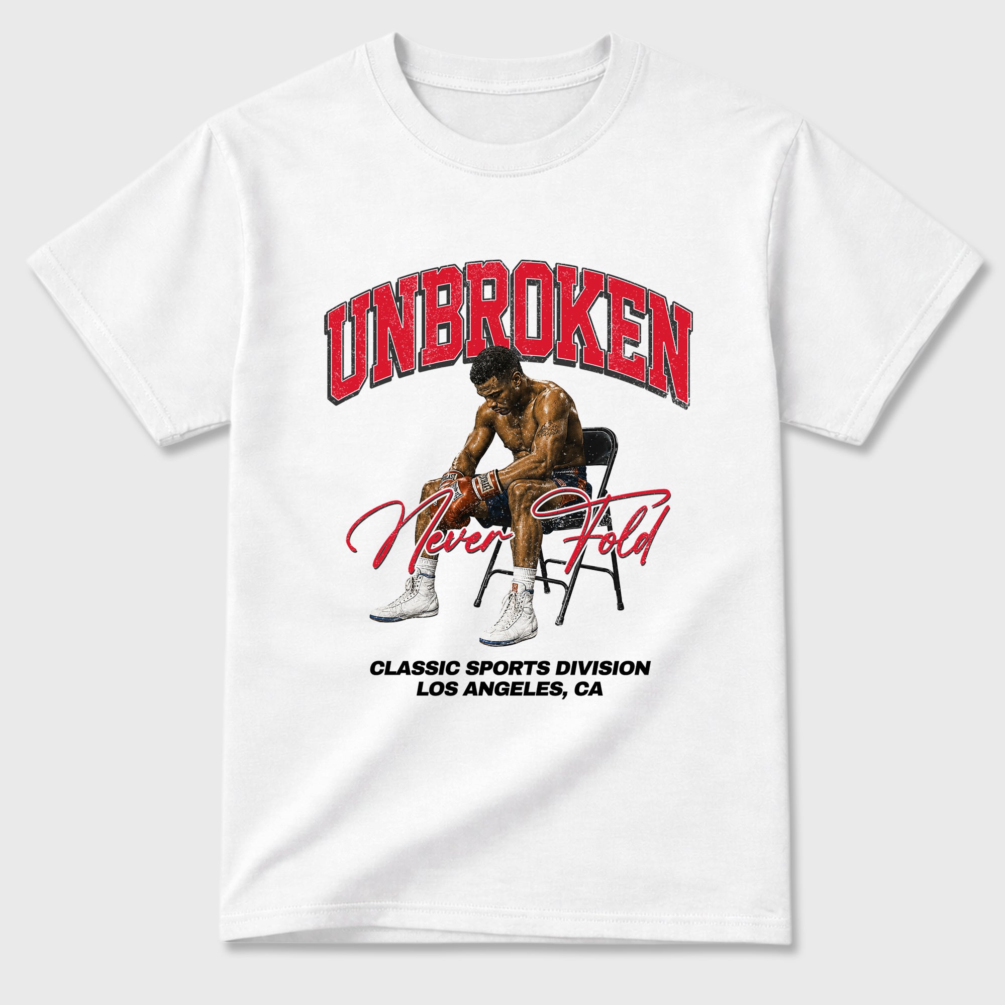 Unbroken Graphic T-Shirt featuring original streetwear artwork designed to match the Air Max 95 Reverse Solar Red. White 2 Graphic T-Shirt.