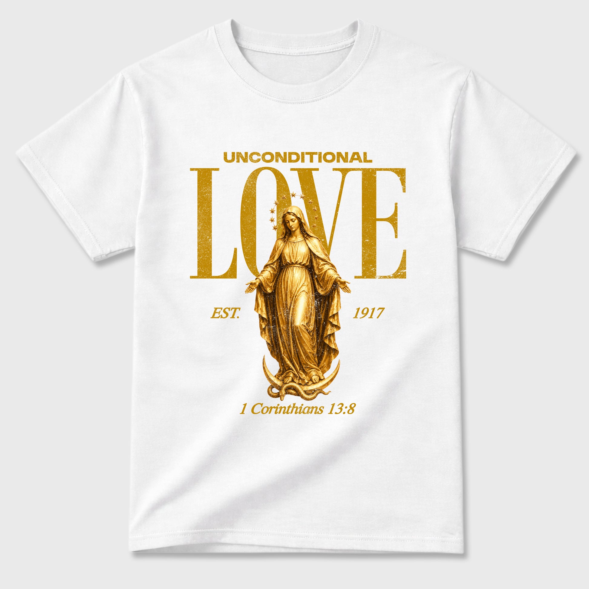 Sneaker match tees – Sneaker Tees To Match Air Jordan 1 Mother's Day Shoes – Unconditional Love Tee White 2