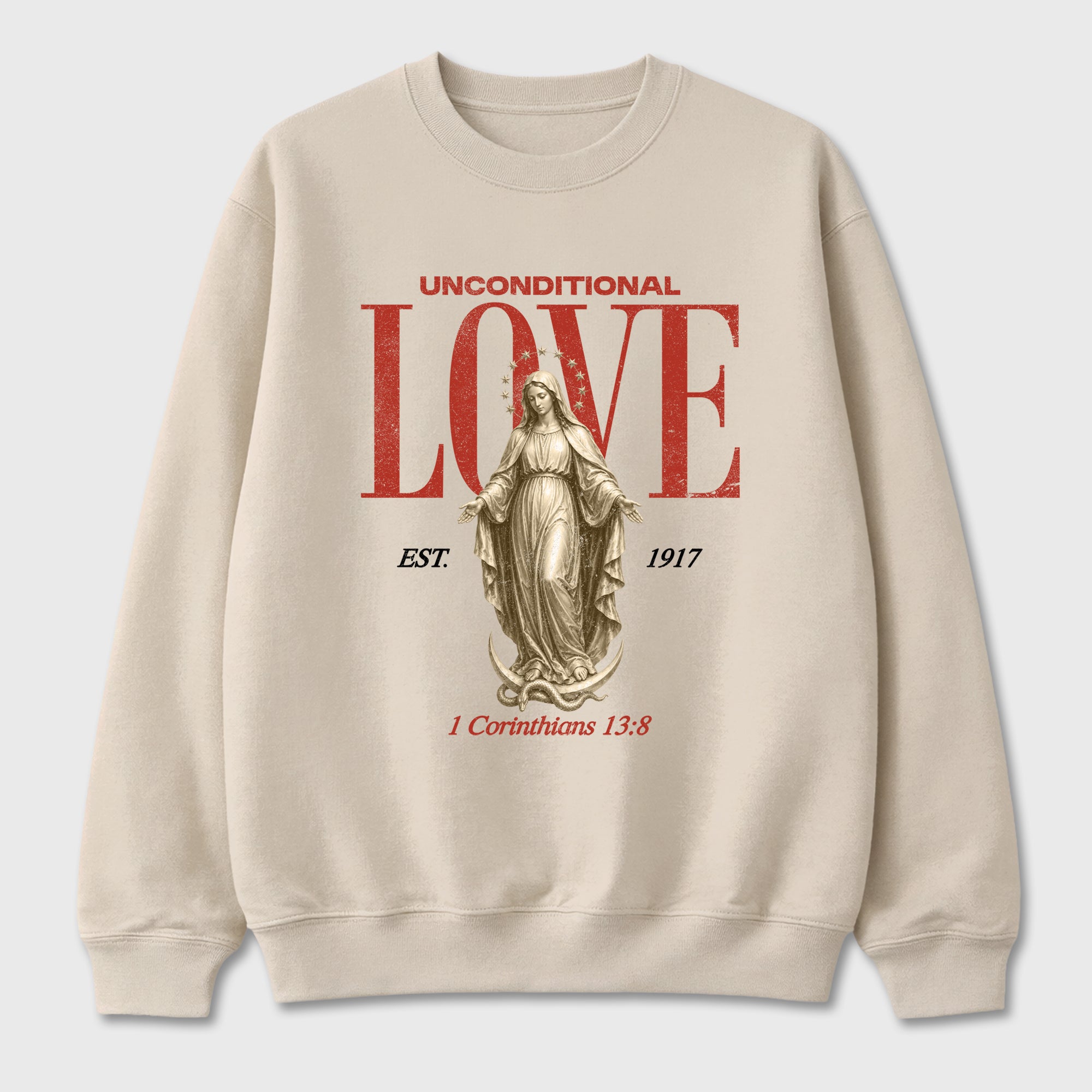 Sneaker match tees – Sneaker Tees To Match Air Jordan 4 Brick After Brick Shoes – Unconditional Love Tee Natural 2