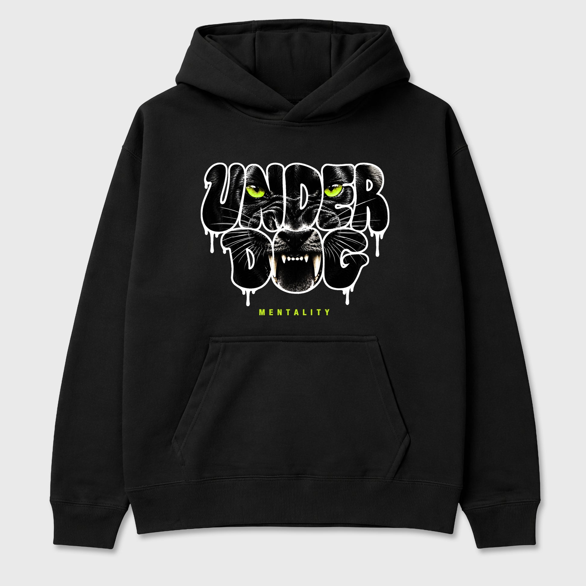 Sneaker match tees – Sneaker Tees To Match Air Foamposite Pro Black Shoes – Under Dog Mentality Tee Black 2