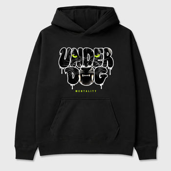 Sneaker match tees – Sneaker Tees To Match Air Foamposite Pro Black Shoes – Under Dog Mentality Tee Black 2