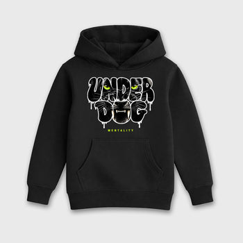 Sneaker match tees – Sneaker Tees To Match Air Foamposite Pro Black Shoes – Under Dog Mentality Kids T-Shirt Black 2