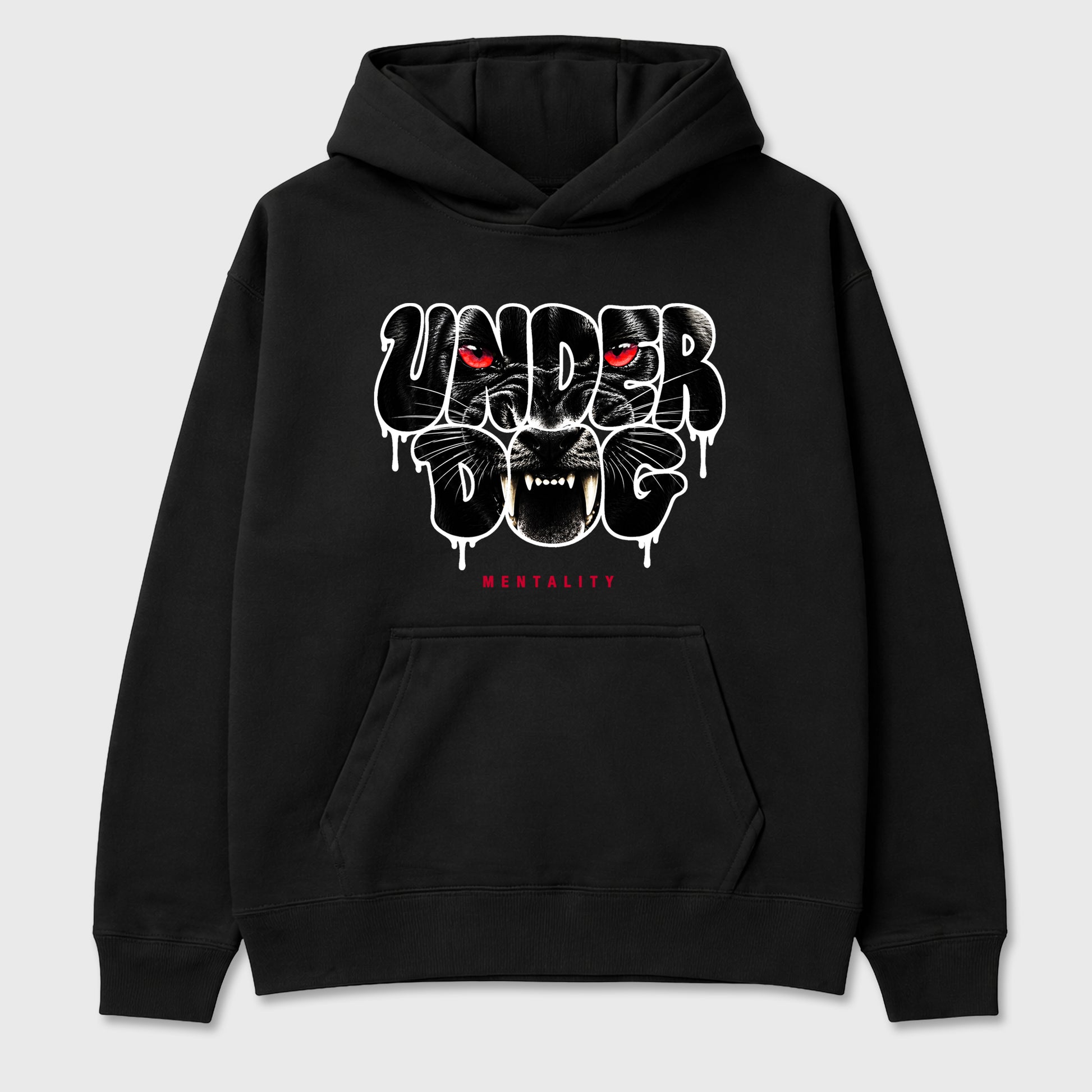 Sneaker match tees – Sneaker Tees To Match Air Jordan 1 Banned Shoes – Under Dog Mentality Tee Black 2