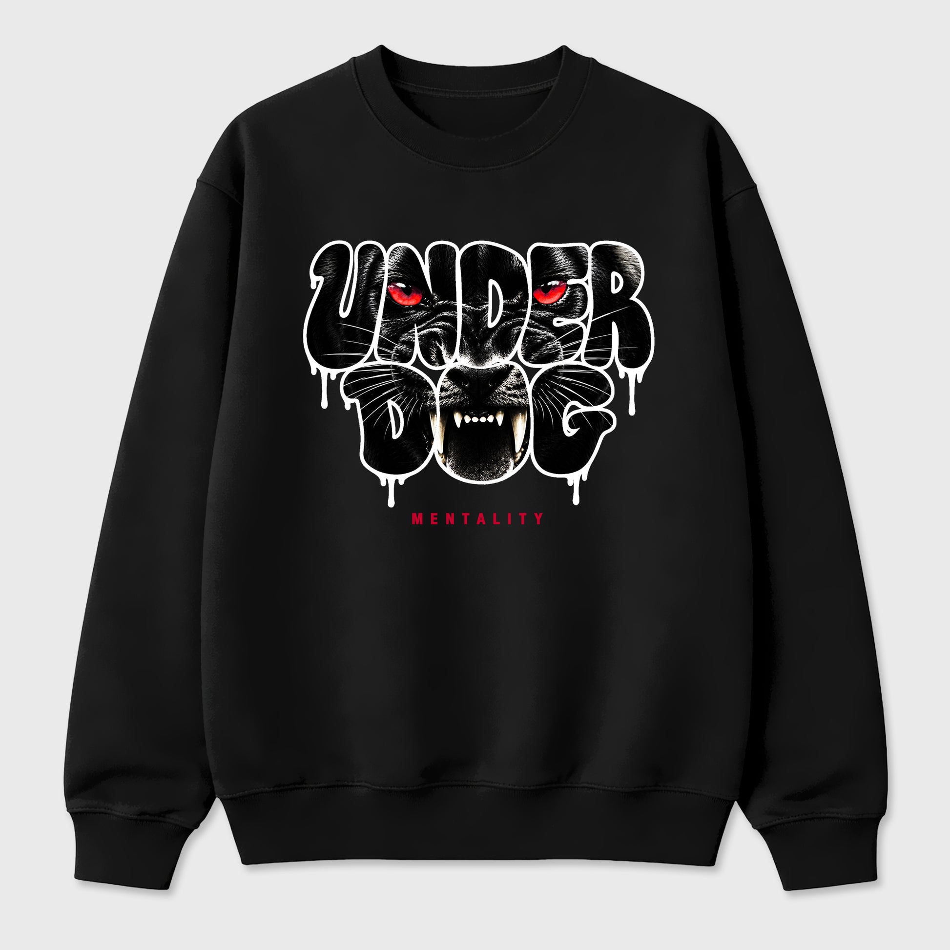 Sneaker match tees – Sneaker Tees To Match Air Jordan 1 Banned Shoes – Under Dog Mentality Tee Black 2