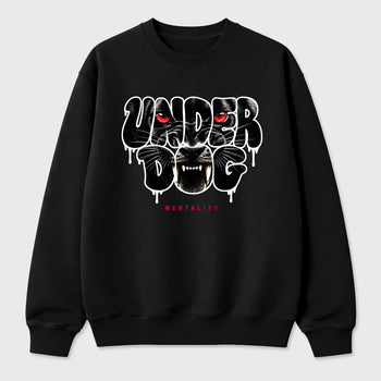 Sneaker match tees – Sneaker Tees To Match Air Jordan 1 Banned Shoes – Under Dog Mentality Tee Black 2