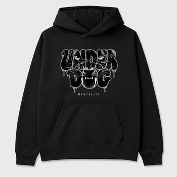 Sneaker match tees – Sneaker Tees To Match Air Jordan 6 Cap and Gown Shoes – Under Dog Mentality Tee Black 2