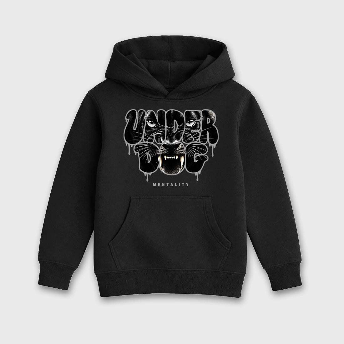 Sneaker match tees – Sneaker Tees To Match Air Jordan 6 Cap and Gown Shoes – Under Dog Mentality Kids T-Shirt Black 2