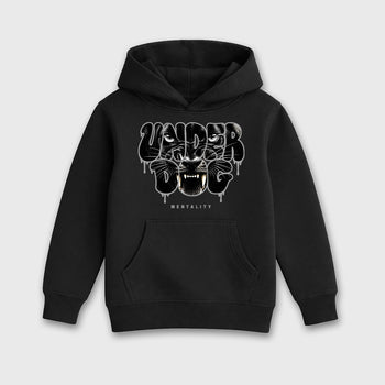 Sneaker match tees – Sneaker Tees To Match Air Jordan 6 Cap and Gown Shoes – Under Dog Mentality Kids T-Shirt Black 2