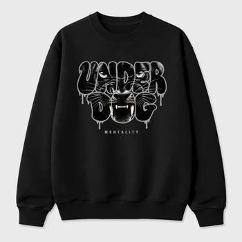 Sneaker match tees – Sneaker Tees To Match Air Jordan 6 Cap and Gown Shoes – Under Dog Mentality Tee Black 2