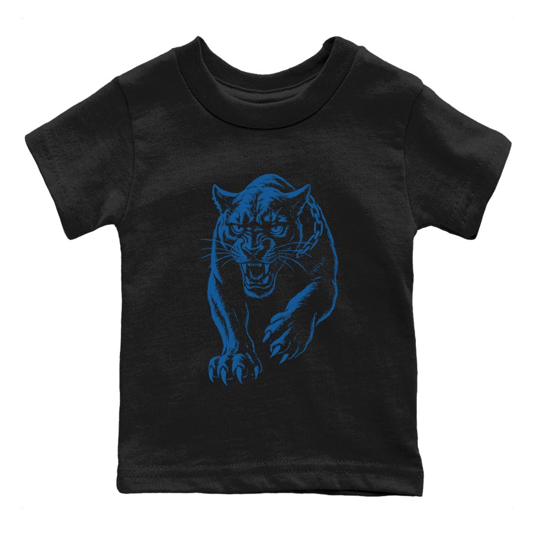 Sneaker match tees – Sneaker Tees To Match Air Jordan 1 x Travis Scott x Fragment Shoes – Unleashed Black Cat Kids T-Shirt Black 2