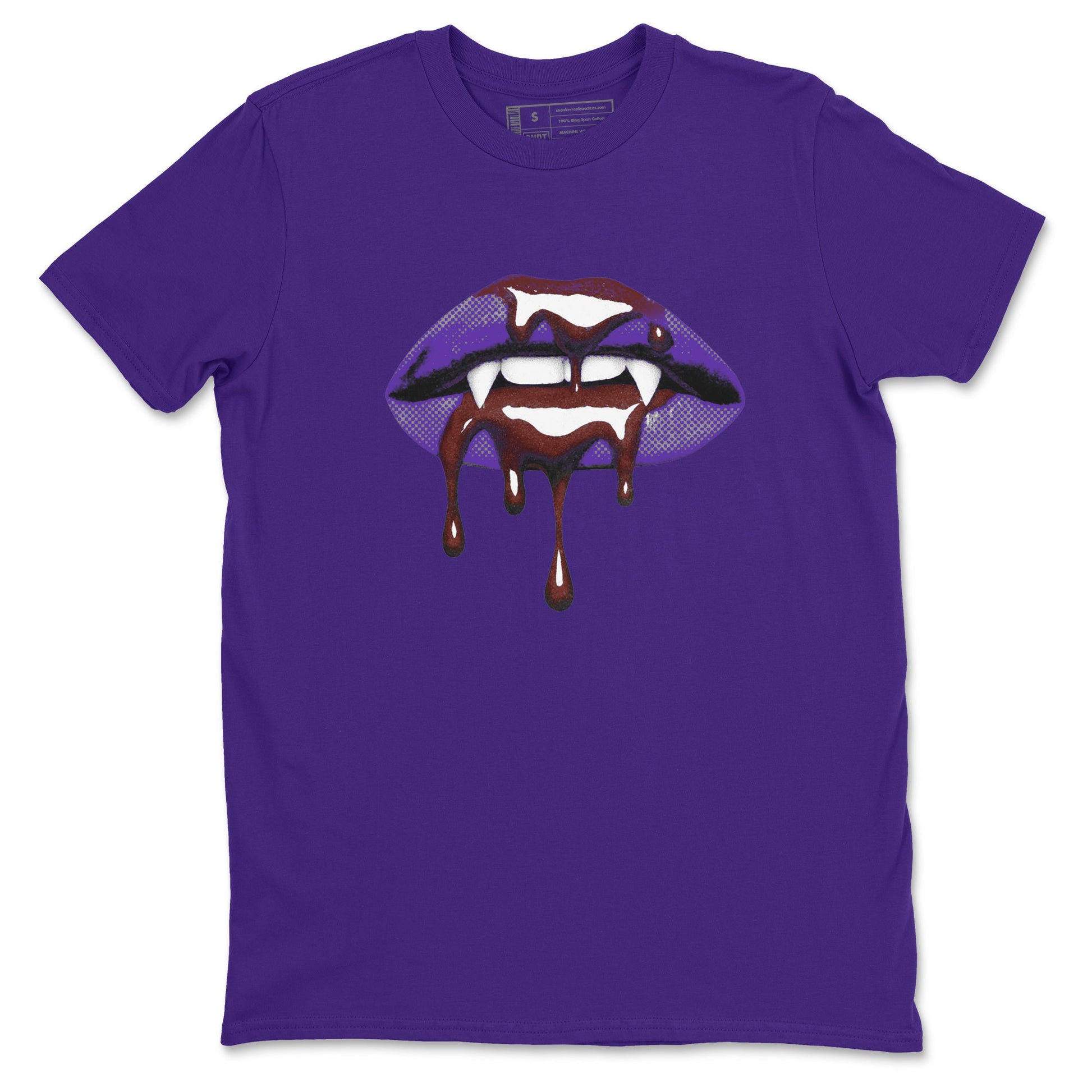 Sneaker match tees – Sneaker Threads To Match Dunk Low Persian Violet Shoes – Vampire Lips Tee Purple 2