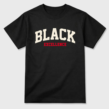 Sneaker match tees – Sneaker Tees To Match Air Jordan 1 Flight Club Shoes – Varsity Black Excellence Tee Black 2