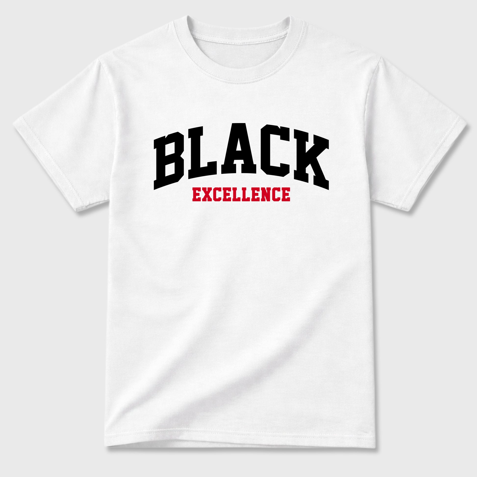 Sneaker match tees – Sneaker Tees To Match Air Jordan 1 Flight Club Shoes – Varsity Black Excellence Tee White 2