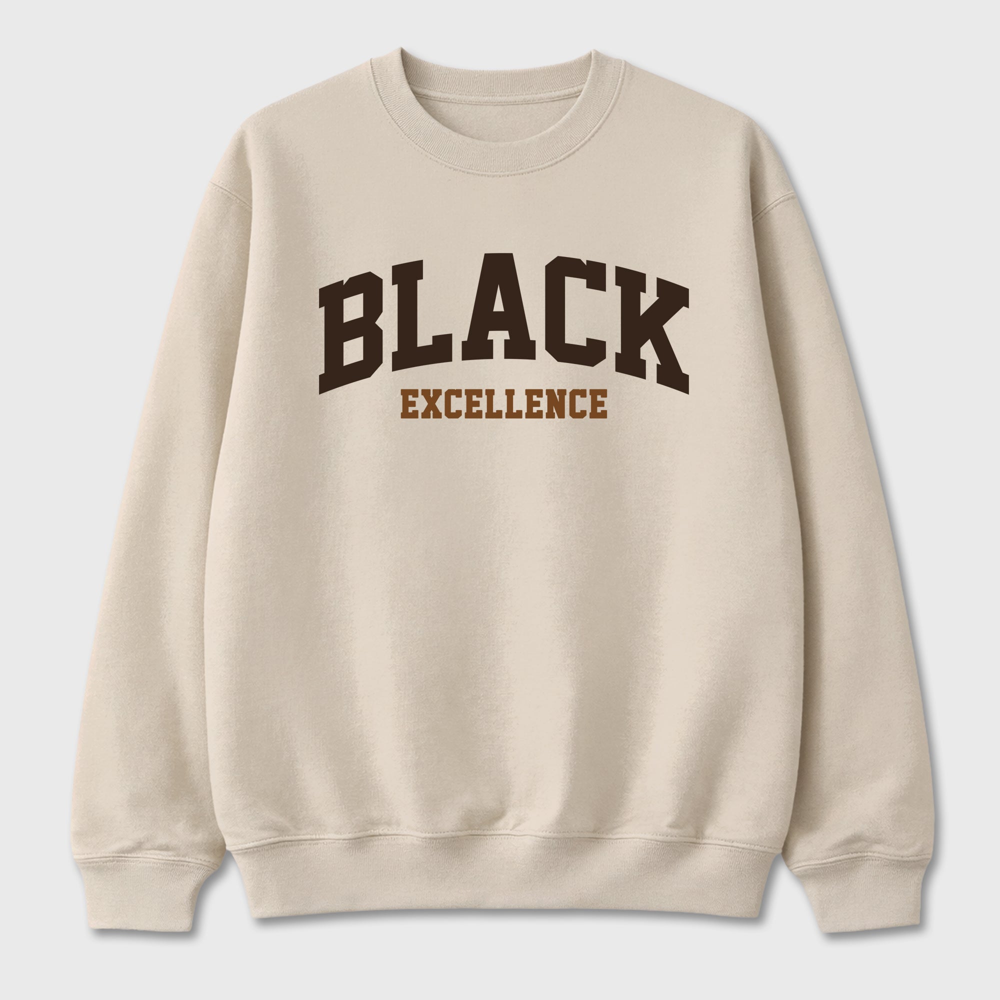 Varsity Black Excellence Graphic T-Shirt featuring original streetwear artwork designed to match the Air Jordan 1 Love Letter. Natural 2 Graphic Tee.