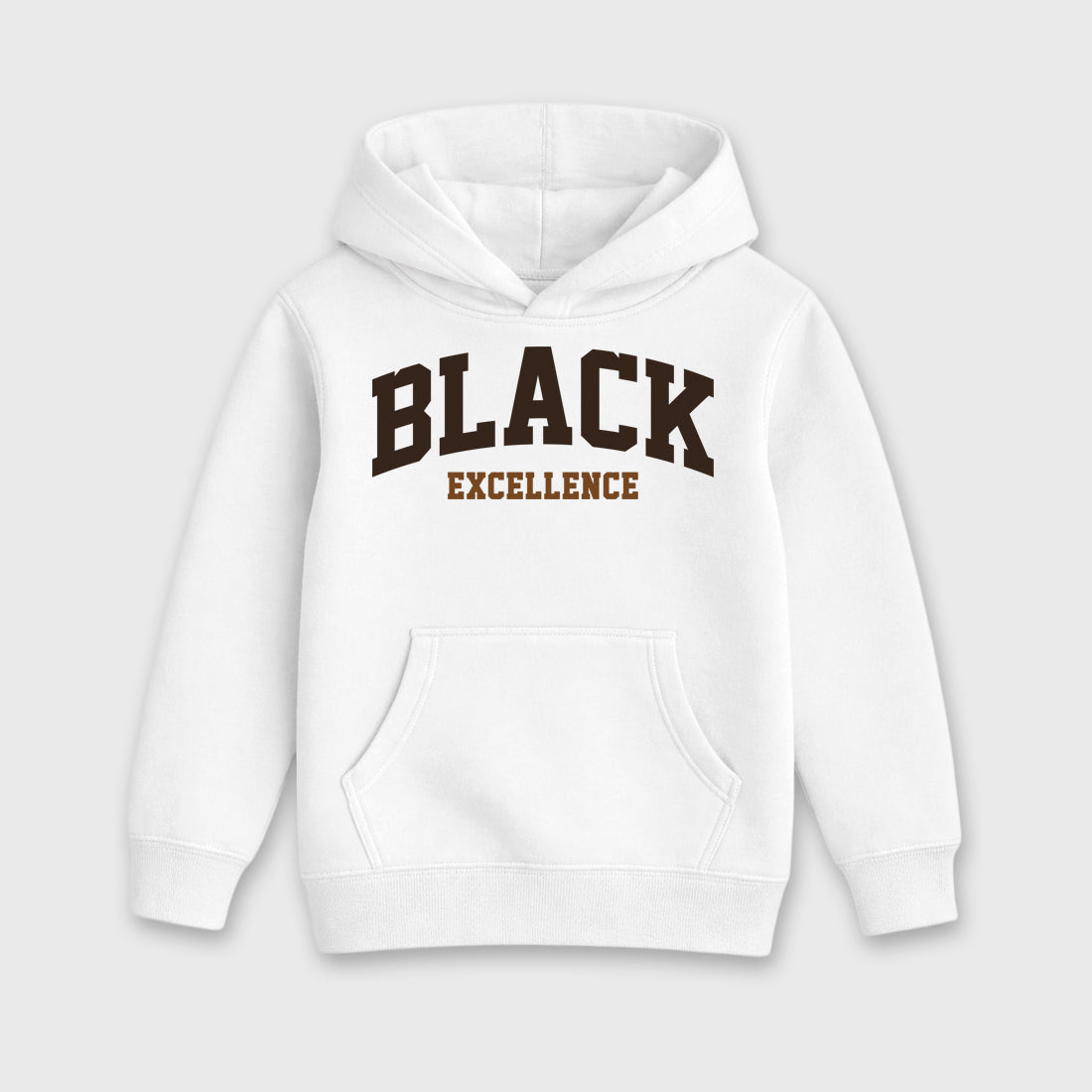 Varsity Black Excellence Baby & Kids Graphic Hoodie featuring original artwork designed to match the Air Jordan 1 Love Letter. White 2 Kids Graphic Sweater.