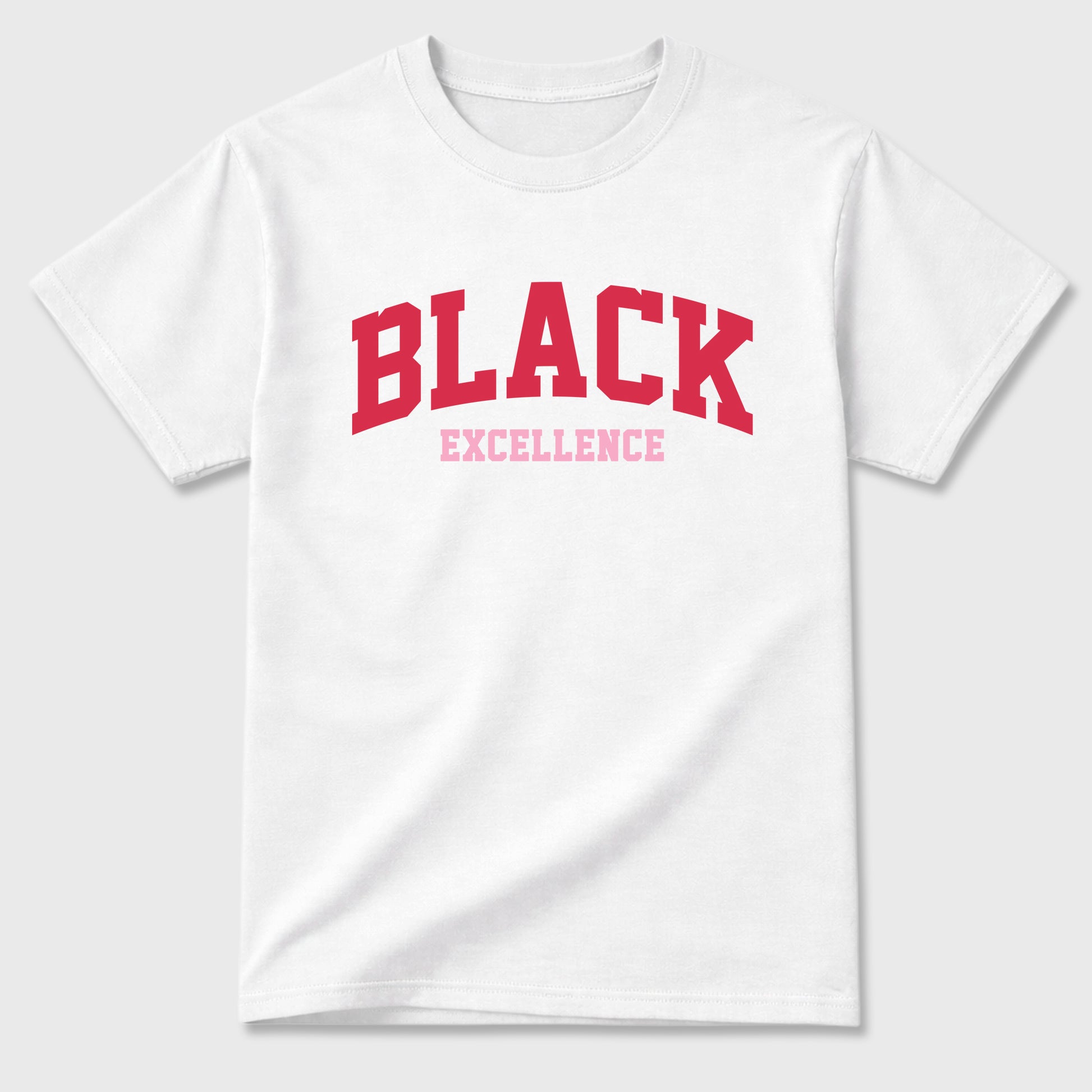 Perfect Sneakerhead Fashion Outfits – Sneaker Tees To Match Air Jordan 1 Low OG x Travis Scott Tropical Pink Shoes – Varsity Black Excellence Graphic Tee White 2