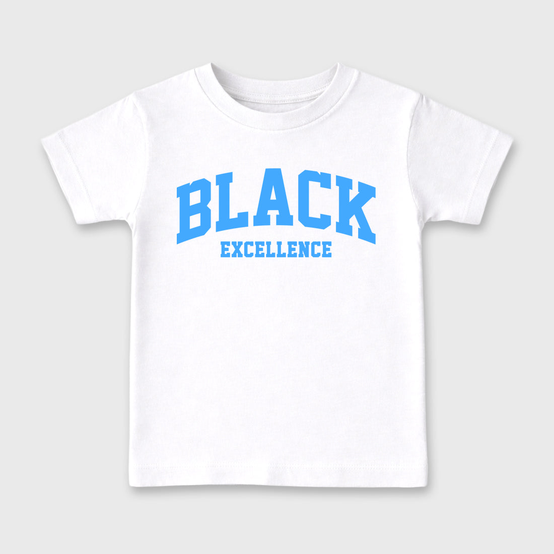 Sneaker match tees – Sneaker Tees To Match Air Jordan 11 University Blue Shoes – Varsity Black Excellence Kids T-Shirt White 2