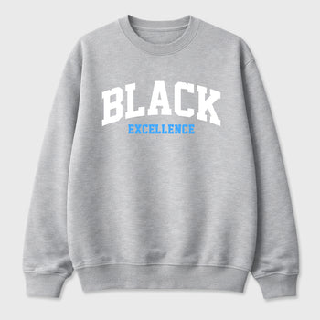 Sneaker match tees – Sneaker Tees To Match Air Jordan 11 University Blue Shoes – Varsity Black Excellence Tee Heather Grey 2