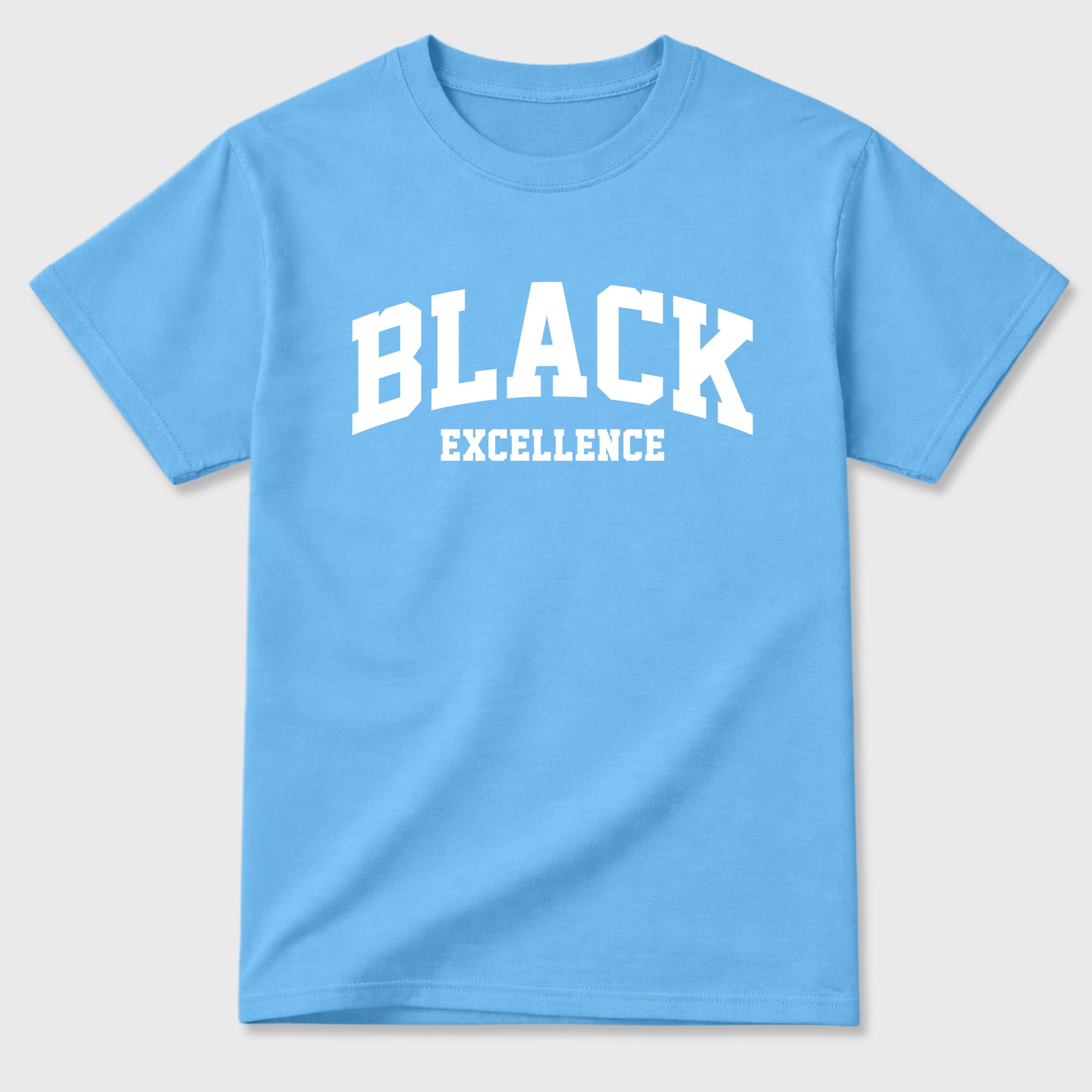 Sneaker match tees – Sneaker Tees To Match Air Jordan 11 University Blue Shoes – Varsity Black Excellence Tee Carolina Blue 2