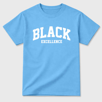 Sneaker match tees – Sneaker Tees To Match Air Jordan 11 University Blue Shoes – Varsity Black Excellence Tee Carolina Blue 2