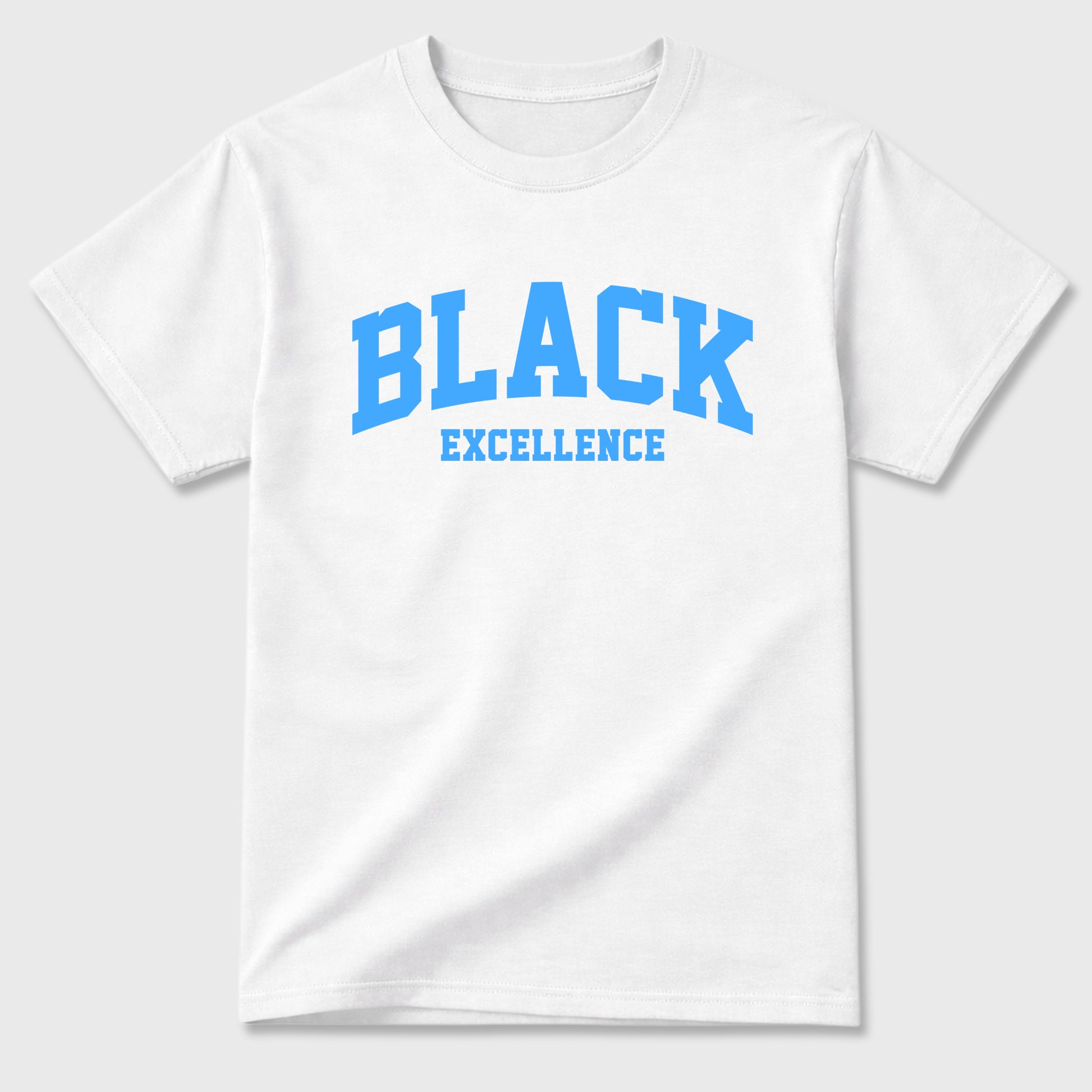 Sneaker match tees – Sneaker Tees To Match Air Jordan 11 University Blue Shoes – Varsity Black Excellence Tee White 2
