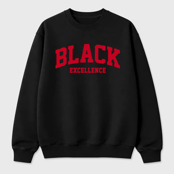 Sneakerfit Streetwear outfit, Sneaker Tees To Match Air Jordan 12 Bloodline – Varsity Black Excellence Graphic Tee Black 2