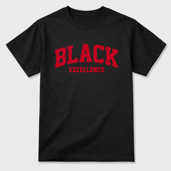 Sneakerfit Streetwear outfit, Sneaker Tees To Match Air Jordan 12 Bloodline – Varsity Black Excellence Graphic Tee Black 2