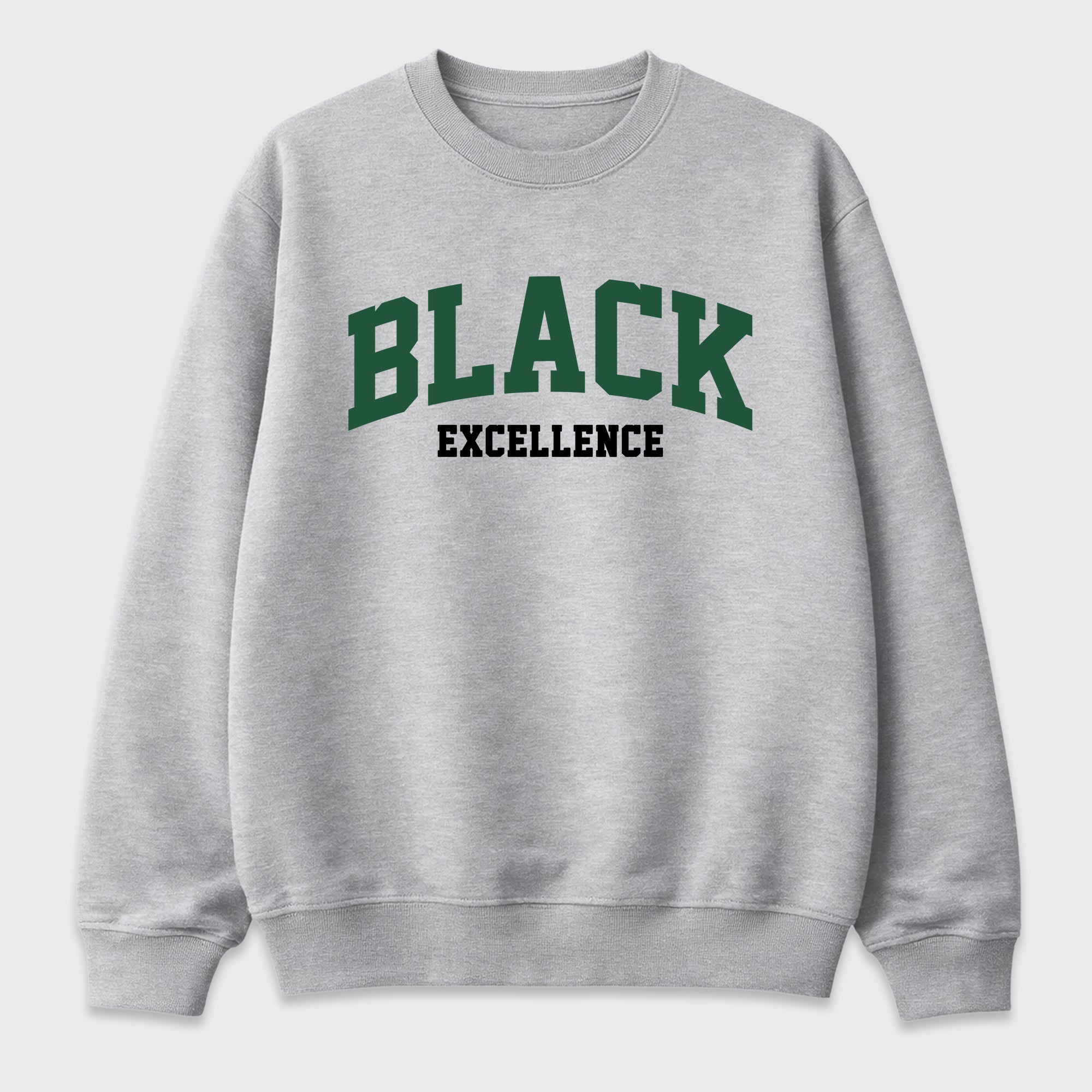 Varsity Black Excellence Graphic T-Shirt featuring original streetwear artwork designed to match the Air Jordan 12 Summit Green. Heather Grey 2 Graphic Tee.