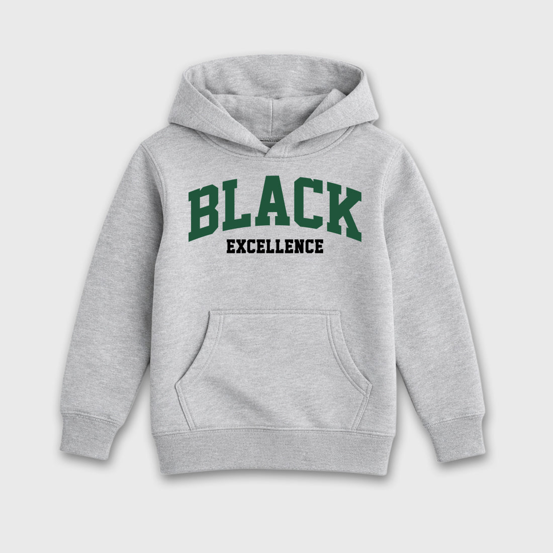Varsity Black Excellence Baby & Kids Graphic Hoodie featuring original artwork designed to match the Air Jordan 12 Summit Green. Heather Grey 2 Kids Graphic Sweater.