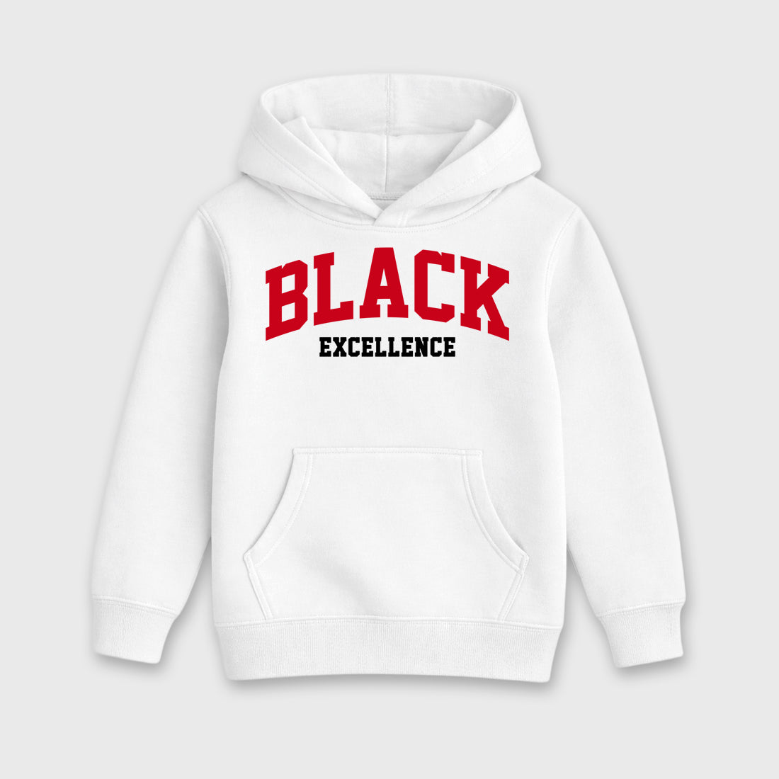 Sneaker match tees – Sneaker Tees To Match Air Jordan 13 University Red Shoes – Varsity Black Excellence Kids T-Shirt White 2