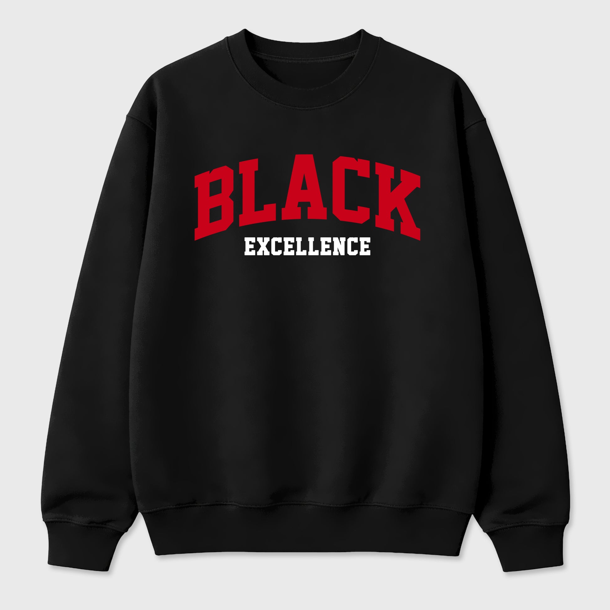 Sneaker match tees – Sneaker Tees To Match Air Jordan 13 University Red Shoes – Varsity Black Excellence Tee Black 2