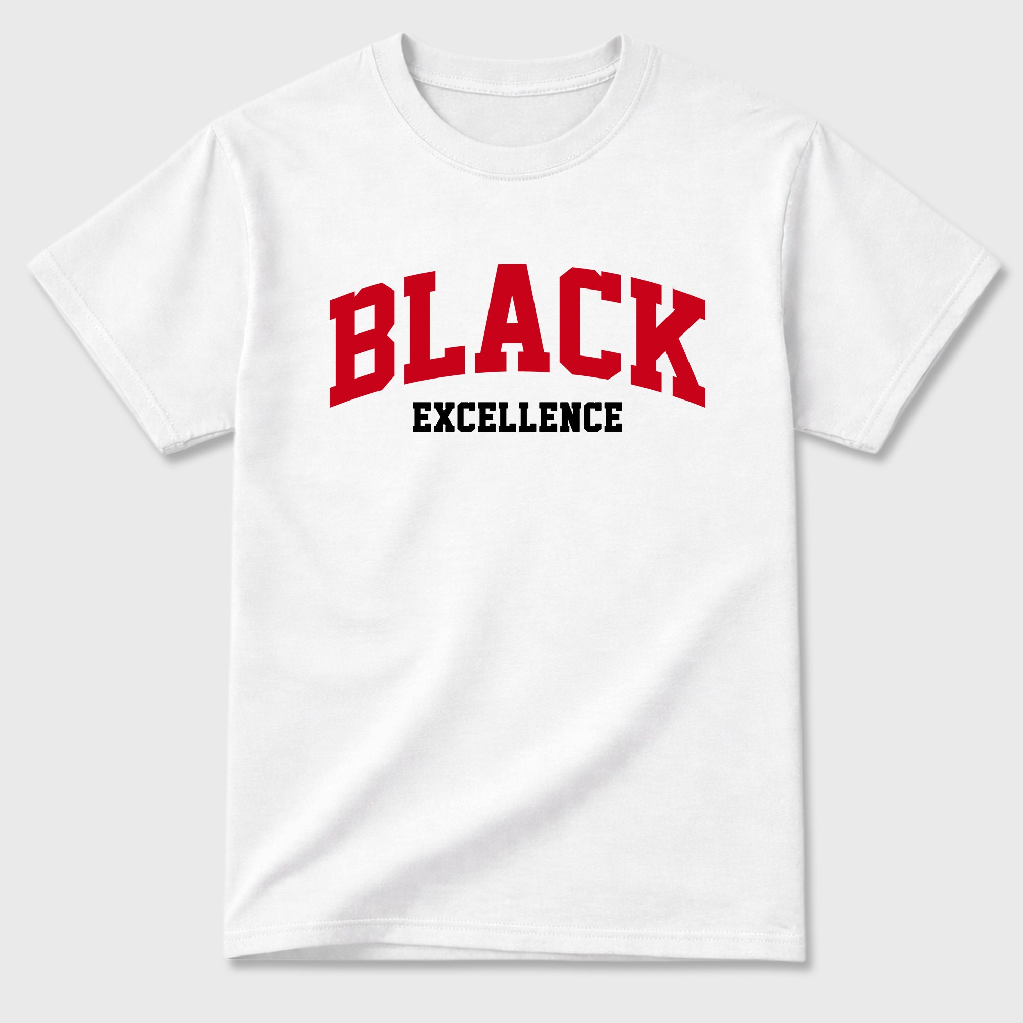 Sneaker match tees – Sneaker Tees To Match Air Jordan 13 University Red Shoes – Varsity Black Excellence Tee White 2